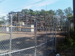 JCP&L's Belford Substation @ 12:48 PM, August 31, 2011