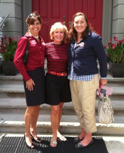 Senator Jennifer Beck, Assemblywoman Mary Pat Angelini and Assemblywoman Caroline Casagrande