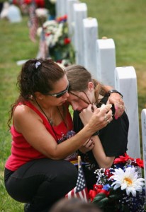 Bush, Families Mark Memorial Day At Arlington National Cemetery