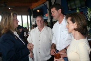 Deputy Freeholder Director Serena DiMaso, former mayors Eddie Farve or Bay St. Louis, MS and Brett Warr of Gulfport, MS and former CNN correspondent Kathleen Koch