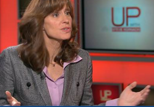 Hoboken Mayor Dawn Zimmer on MSNBC's Up with Steve Kornacki, January 18, 2014