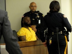 Arthur Morgan III during a hearing at Monmouth County Court last October. Photo courtesy of Wall.Patch.com