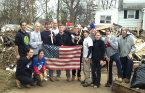 RAINE Foundation volunteers in Union Beach, November 2012