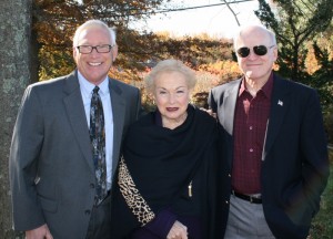 Tinton Falls Mayor Gerry Turning, Freeholder Director Lillian Burry and Tinton Falls Council President Gary Baldwin