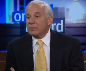 Former Senator Robert Torricelli. Screenshot via NJTV