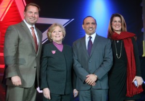 Sheriff Shaun Golden, Surrogate Rosemarie Peters, Freeholder Director Tom and Arone and Freeholder Deputy Director Serena DiMaso