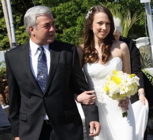 Asbury Park Mayor John Moor and his daughter Christa