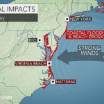 Coastal flooding to continue through weekend high tides