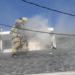 Firefighters battle blaze in bedroom of Middletown house