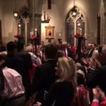 Watch Donald and Melania Trump receive a standing ovation at a Christmas Eve church service