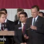 President George H.W. Bush Speaks At Trenton-Robbinsville Airport, October 22, 1992