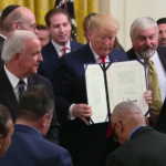 Trump addresses mayors, signs Securing American Nonprofit Organizations Against Terrorism Act of 2019