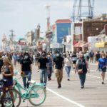 Most beaches across the state are already open. Here’s what the scene was like at the Jersey Shore on Saturday.